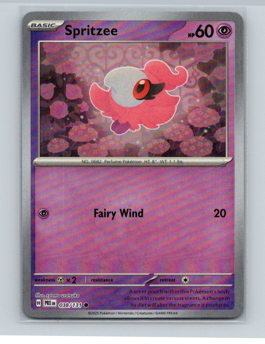Spritzee Common SV: Prismatic Evolutions 038/131 NM