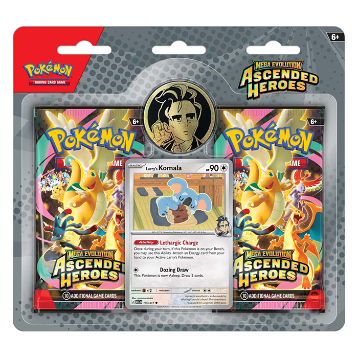 PRE ORDER Pokémon TCG: Mega Evolution—Ascended Heroes Collection—Erika/Larry