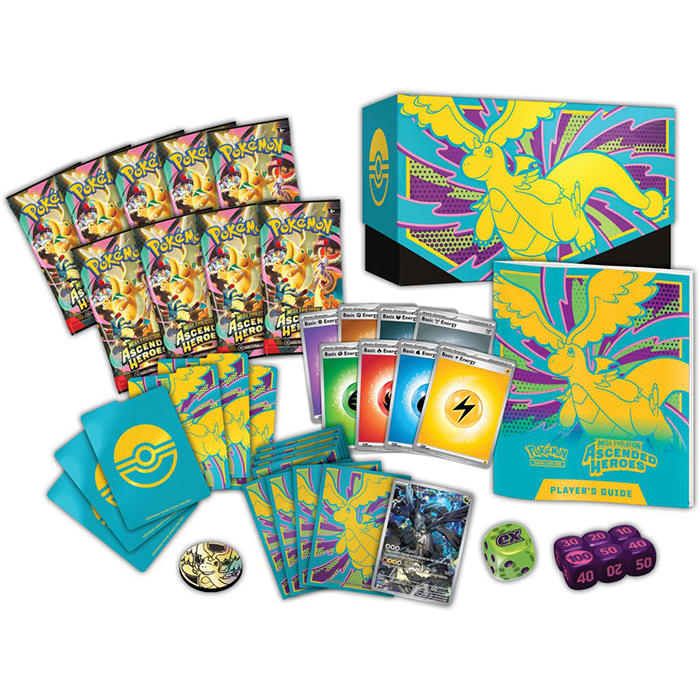 PRE ORDER Pokémon TCG: Mega Evolution— Ascended Heroes Elite Trainer Box