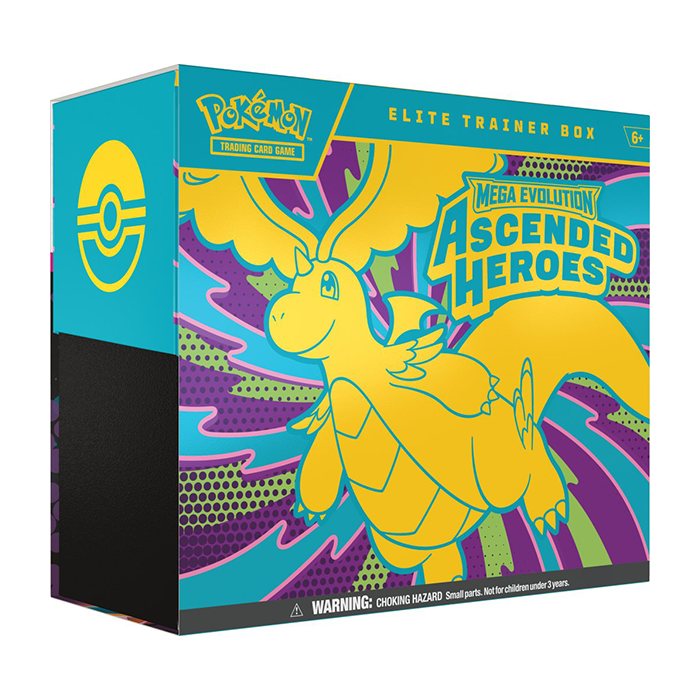 PRE ORDER Pokémon TCG: Mega Evolution— Ascended Heroes Elite Trainer Box