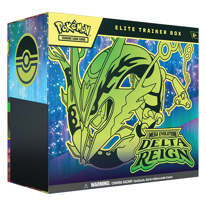 PRE ORDER Pokémon TCG: Mega Evolution— Delta Reign Elite Trainer Box