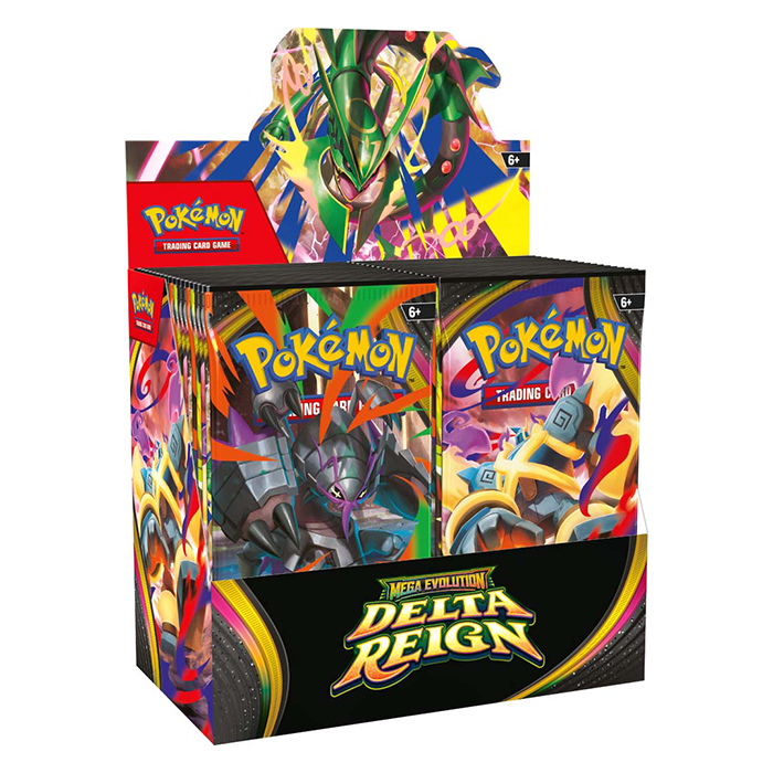 PRE ORDER Pokémon TCG: Mega Evolution— Delta Reign Booster Box