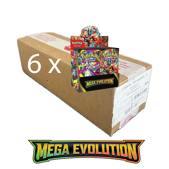 PRE ORDER POKÉMON TCG: Mega Evolution Enhanced Booster Box Sealed Case
