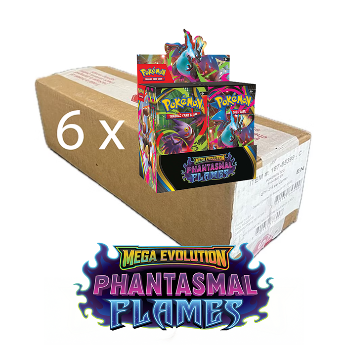 PRE ORDER POKÉMON TCG: Phantasmal Flames Booster Box Sealed Case
