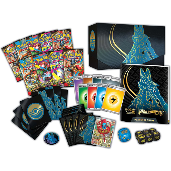 PRE ORDER POKÉMON TCG: Mega Evolution Elite Trainer Box Sealed Case