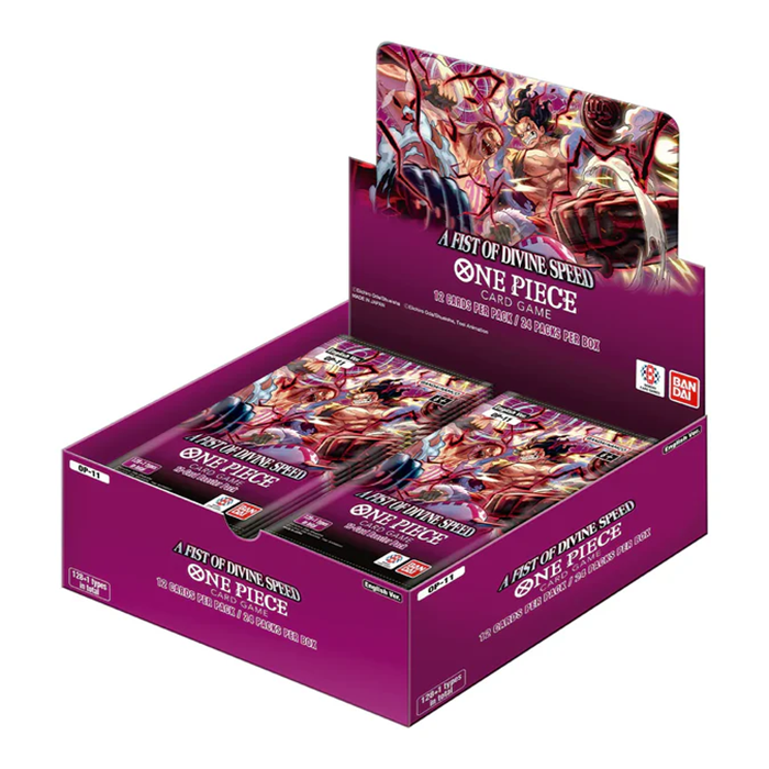 PRE ORDER: One Piece Trading Card Game: A Fist of Divine Speed [OP-11] Booster Box