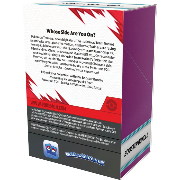 POKÉMON TCG Scarlet & Violet: Destined Rivals Booster Bundle
