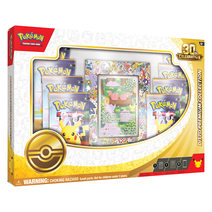PRE ORDER Pokémon TCG: 30th Celebration Ditto Premium Collection