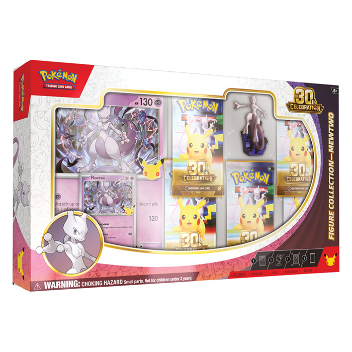 PRE ORDER Pokémon TCG: 30th Celebration Figure Collection - Mew / Mewtwo