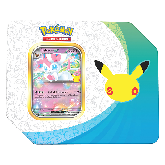 PRE ORDER Pokémon TCG: 30th Celebration Tin