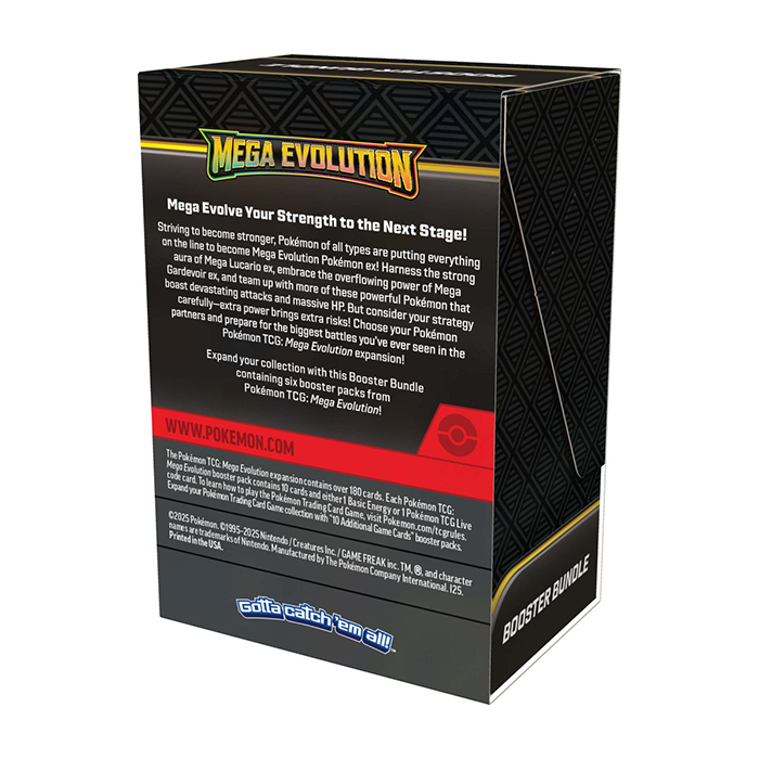PRE ORDER POKÉMON TCG: Mega Evolution Booster Bundle