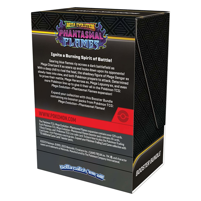 PRE ORDER POKÉMON TCG: Phantasmal Flames Booster Bundle