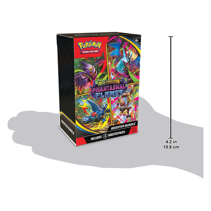 PRE ORDER POKÉMON TCG: Phantasmal Flames Booster Bundle