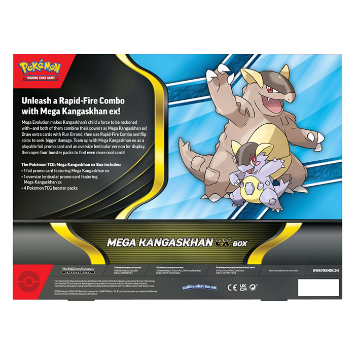PRE ORDER Pokémon TCG: Mega Kangaskhan EX Box