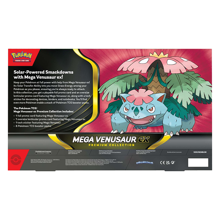 PRE ORDER Pokémon TCG: Mega Venusaur EX Premium Collection