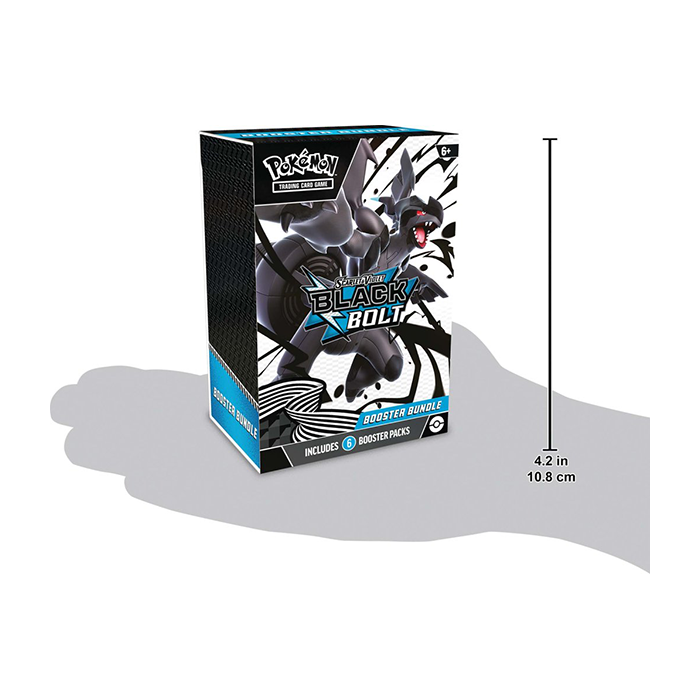 PRE ORDER POKÉMON Pokémon TCG: Scarlet & Violet— Black Bolt Booster Bundle