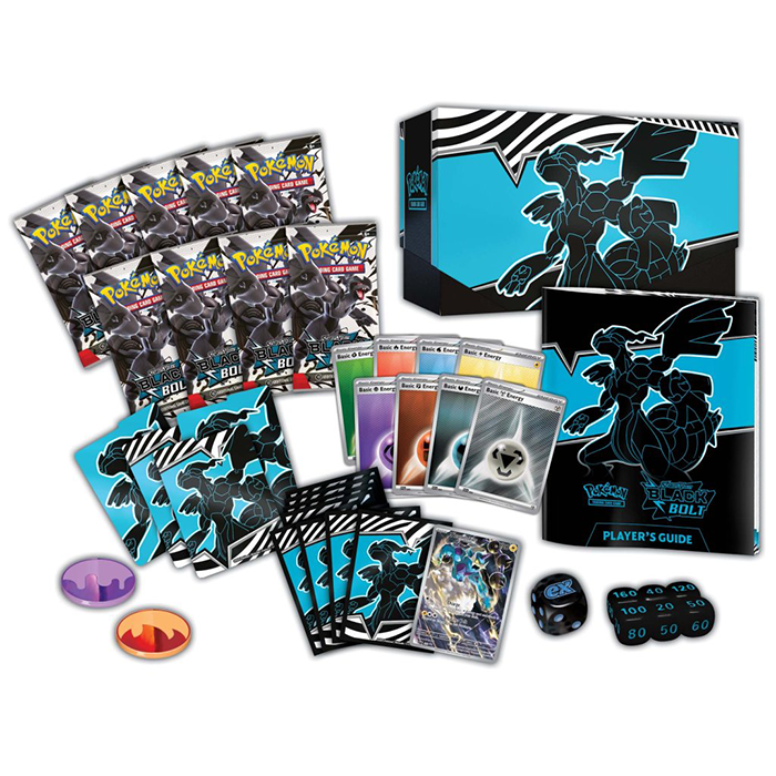 PRE ORDER POKÉMON Pokémon TCG: Scarlet & Violet— Black Bolt Elite Trainer Box