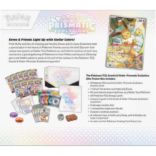 POKÉMON TCG Scarlet & Violet 8.5: Prismatic Evolutions ETB