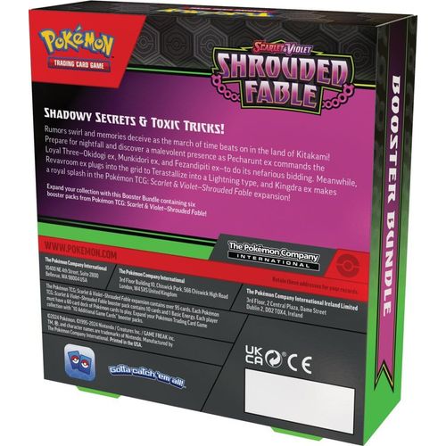Pokemon TCG: Scarlet & Violet Shrouded Fable Booster Bundle