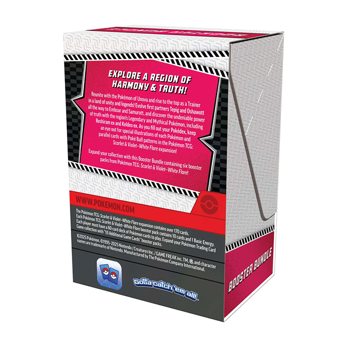 POKÉMON Pokémon TCG: Scarlet & Violet— White Flare Booster Bundle