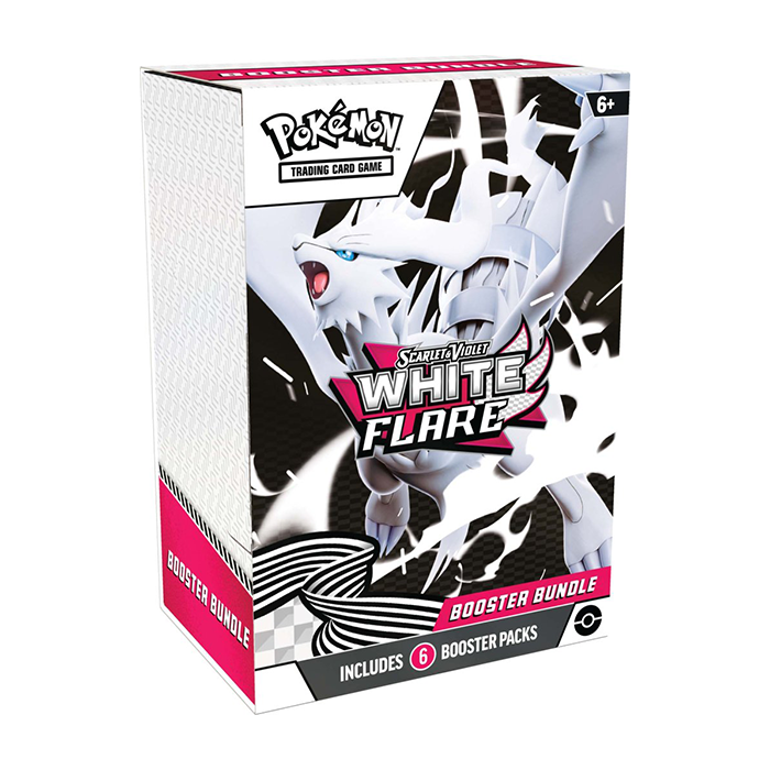 PRE ORDER POKÉMON Pokémon TCG: Scarlet & Violet— White Flare Booster Bundle