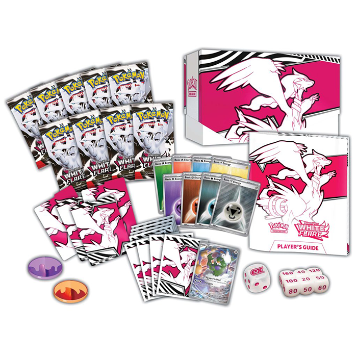 PRE ORDER POKÉMON Pokémon TCG: Scarlet & Violet— White Flare Elite Trainer Box
