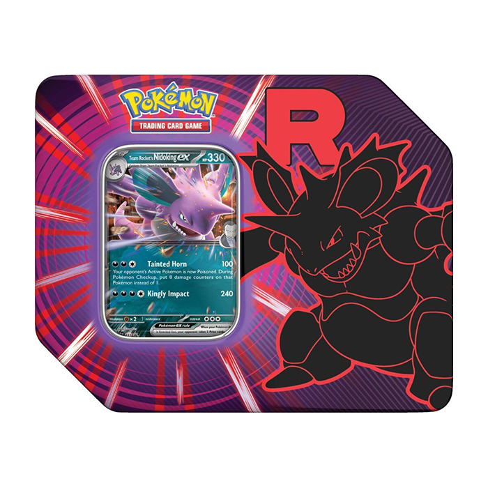 POKÉMON TCG Team Rocket Tin