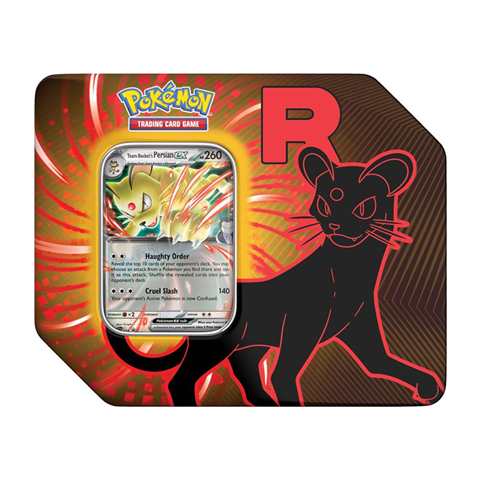 POKÉMON TCG Team Rocket Tin