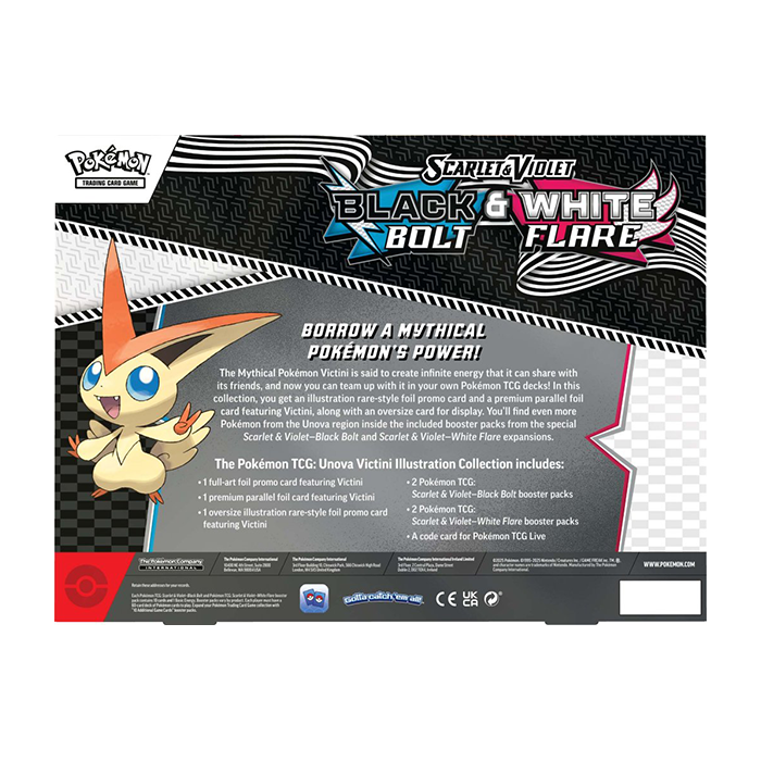 PRE ORDER POKÉMON Pokémon TCG: Unova Victini Illustration Collection