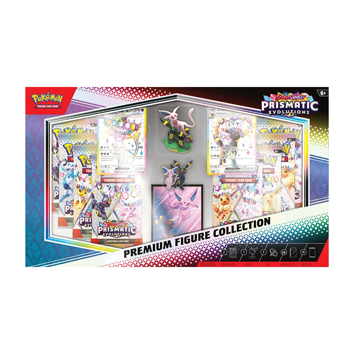 PRE ORDER Pokémon TCG: Scarlet & Violet—Prismatic Evolutions Premium Figure Collection