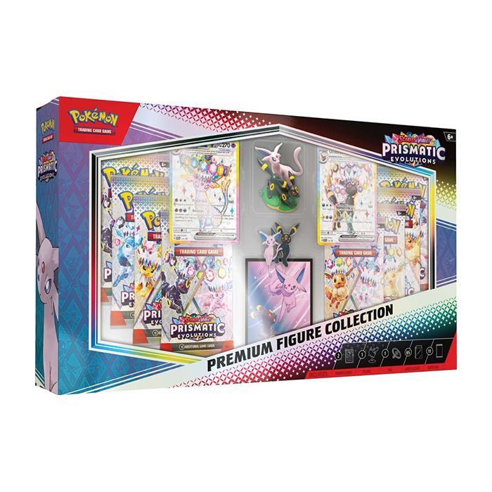 PRE ORDER Pokémon TCG: Scarlet & Violet—Prismatic Evolutions Premium Figure Collection