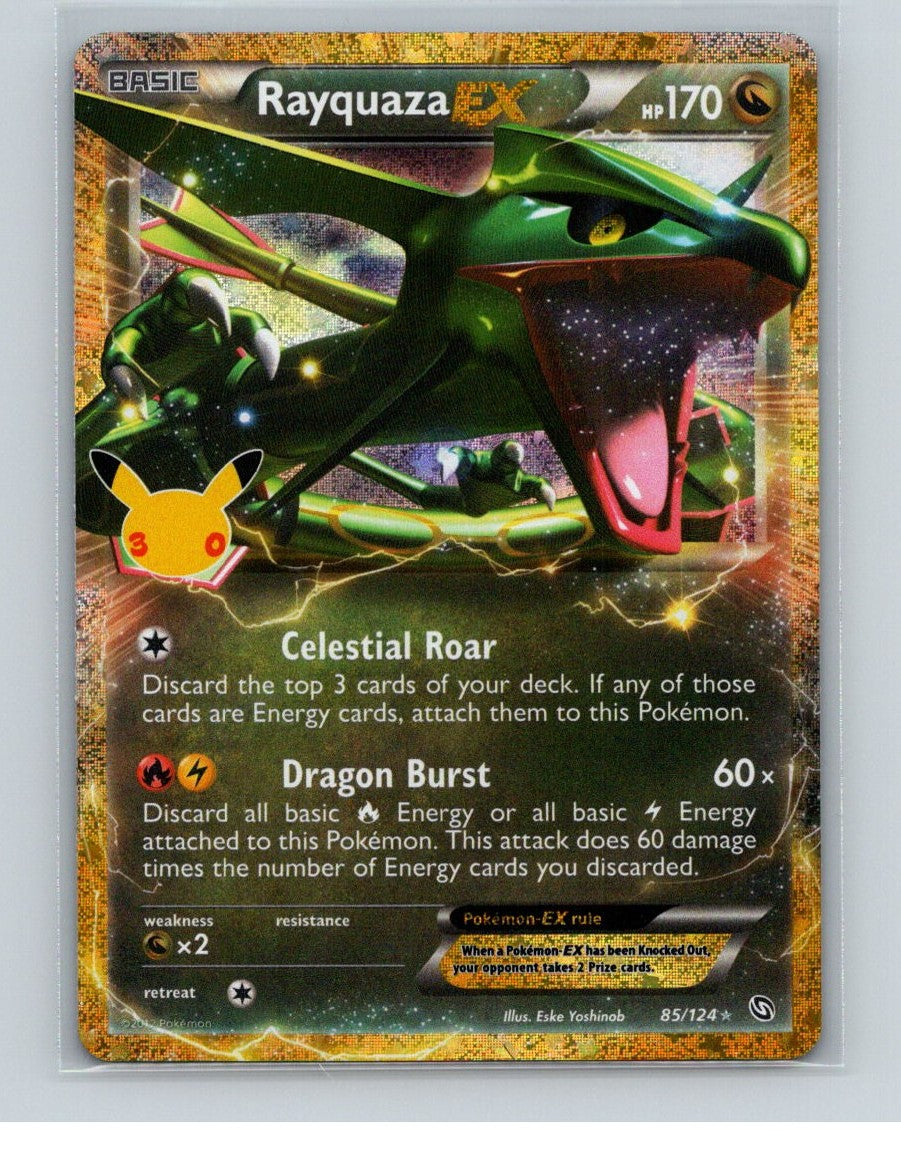 Rayquaza EX Holo Classic Collection ME: 30th Celebration Classic Collection 85/124 NM