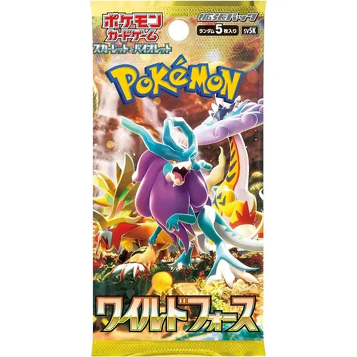 Pokmon TCG: Wild Force SV5K - Booster Pack - Japanese Loot Vault Pokmon TCG: Wild Force SV5K - Booster Pack - Japanese Loot Vault